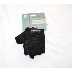 Marika Training Reinforced Palms Gloves Black Athletic Weightlifting Training MD